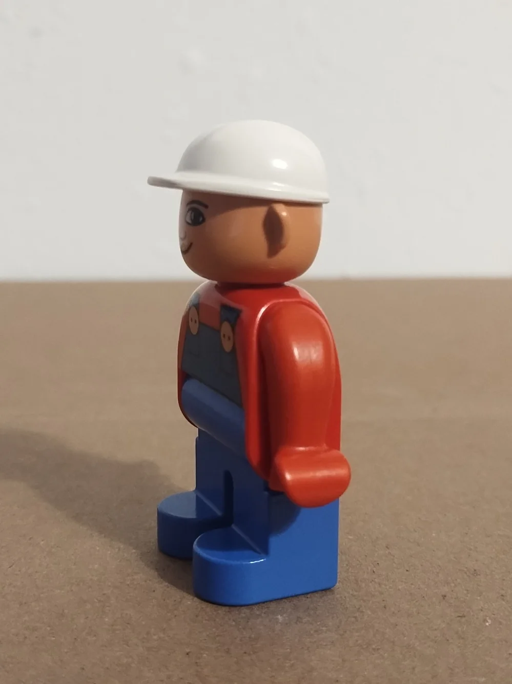 Lego Minifigure, Lego Duplo Man Construction Man Figure